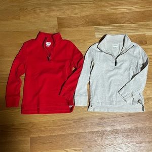 TWO crewcuts pullovers